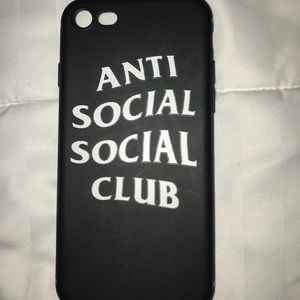Anti social social club iPhone 7/8 case